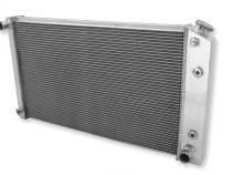 Aluminum Radiator 3 Row 3-Row Radiator For 1963-1990 GM L6/V8 Engines Fits 1967-1990 Chevrolet, 1967-1981 Pontiac Frostbite Cooling