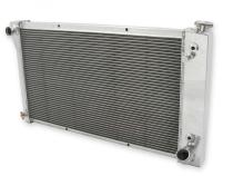 Aluminum Radiator 3 Row 1967-1972 Chevy/GMC P/U V8 (283/307/327/350/396/402) (3-Row) Equipped With 28 Inch Wide Core Frostbite Cooling