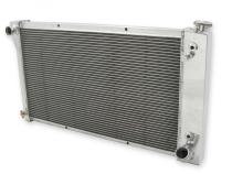 Aluminum Radiator 4 Row 1967-1972 Chevy/GMC P/U V8 (283/307/327/350/396/402) (4-Row) Equipped With 28 Inch Wide Core Frostbite Cooling