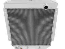Aluminum Radiator 2 Row Aluminum Radiator 2-Row 1954-1956 Ford Passenger Vehicles Frostbite Cooling