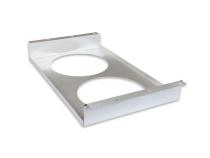 Direct Fit Aluminum Fan Shroud Direct Fit Fan Shroud (2 X 12 Openings) For Fb112, Fb113, Fb114 Radiators Frostbite Cooling