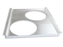 Economy Fan/Shroud Pkg Economy Series 2X10 Fans Fits Fb135,Fb136,Fb137, Fb144, Fb145, Fb146, Fb300, And Fb306 Radiators Frostbite Cooling