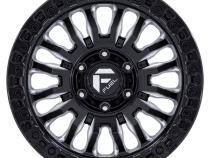 Aluminum Wheels 17X9 Rincon SBL FC857BE 8 On 180 Gloss Black Milled 124.2 Bore 20 Offset Fuel Off Road Wheels