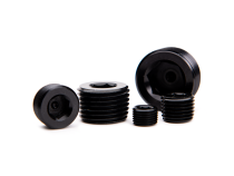 1/2 Inch NPT Hex Socket Plug Black Fleece Performance