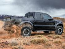 Nerf Step Bar Cab Length (2 Steps per Side) 2015-2022 Chevy Colorado/GMC Canyon Extended Cab Textured Black NFab