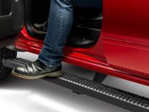 Growler Step System Cab Length (1 Step per Side) 7 Inch Board 2005-2023 Toyota Tacoma Double Cab Textured Black NFab