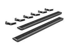 Growler Step System Cab Length (1 Step per Side) 7 Inch Board 2022-2025 Toyota Tundra CrewMax Textured Black NFab