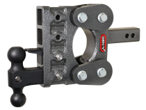 The Boss Torsion Flex 2 Inch Shank 5 Inch Drop 1.1K TW 10K Hitch &amp;amp; GH-031 Dual-Ball &amp;amp; GH-032 Pintle Lock Gen Y Hitch