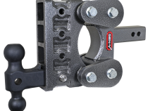 The Boss Torsion Flex 2 Inch Shank 5 Inch Drop 1.7K TW 16K Hitch &amp;amp; GH-051 Dual-Ball Gen Y Hitch