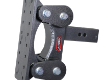 The Boss Torsion Flex Pintle Plate 2.5 Inch Shank 6.5 Inch Drop 2.4K TW 21K Hitch Gen Y Hitch