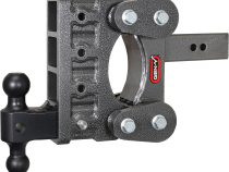 The Boss Torsion Flex 2.5 Inch Shank 6 Inch Drop 2.4K TW 21K Hitch &amp;amp; GH-061 Dual-Ball Gen Y Hitch