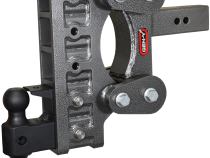 The Boss Torsion Flex 2.5 Inch Shank 9 Inch Drop 2.4K TW 21K Hitch &amp;amp; GH-061 Dual-Ball &amp;amp; GH-062 Pintle Lock Gen Y Hitch