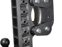 The Boss Torsion Flex 2 Inch Shank 17.5 Inch Drop 1.7K TW 16K Hitch &amp;amp; GH-051 Dual-Ball &amp;amp; GH-0100 Stabilizer Kit Gen Y Hitch