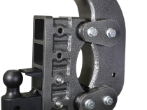 The Boss Torsion Flex 2.5 Inch Receiver 15 Inch Drop 2.4K TW 21K Hitch &amp;amp; GH-061 Dual-Ball &amp;amp; GH-062 Pintle Lock &amp;amp; GH-0101 Stab Kit Gen Y Hitch