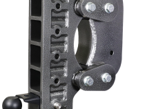 The Boss Torsion Flex 2.5 Inch Receiver 21 Inch Drop 2.4K TW 21K Hitch &amp;amp; GH-061 Dual-Ball &amp;amp; GH-062 Pintle Lock &amp;amp; GH-0101 Stab Kit Gen Y Hitch
