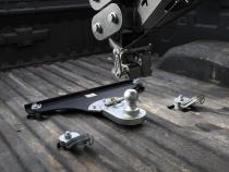 GoosePuck 5 Inch offset ball-puck mount for GM Long Bed 2020 to current 25K Towing (With EXT ball assembly and 101566) Gen Y Hitch