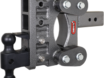 The Boss Torsion Flex 3 Inch Shank 6 Inch Drop 3.5K TW 32K Hitch &amp;amp; GH-0161 Dual-Ball &amp;amp; GH-0162 Pintle Lock Gen Y Hitch