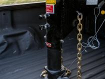 The Viking Gooseneck Static Hitch SnapLatch 2 5/16 Inch Coupler 4 Inch SQ Tube 8.5K TW 30K Max Towing W/Pull Cable Gen Y Hitch
