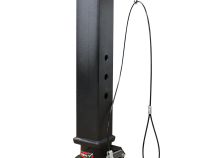 The Viking Gooseneck Static Hitch SnapLatch 2 5/16 Inch Coupler 4 Inch SQ Tube 8.5K TW 30K Max Towing W/Pull Cable Gen Y Hitch