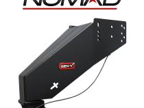 Nomad Static Fifth Wheel to Gooseneck 2 5/16 Inch Coupler 6.5K TW 30K Overall Towing Texture Black Fits 1621, 1116, &amp;amp; 1716 Frames Gen Y Hitch
