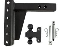 2.0 inch Heavy Duty 6 inch Drop/Rise Hitch BulletProof Hitch