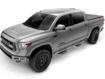 Podium Step SS Cab Length (2 Steps per Side) 3 Inch Main Tube Diameter 2022-2025 Toyota Tundra CrewMax Polished Stainless NFab