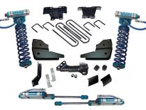 4 Inch Lift Kit 2023-2025 Ford F-250/350 4WD with Diesel Engine without Auto Leveling Headlight Function with King Front Coilovers and King Reservoir Rear Shocks Superlift