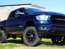 6 Inch Lift Kit 2019-2025 (New Body Style) Ram 1500 4WD without Factory Air Ride Suspension without factory 22 Inch wheels Superlift