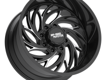 Aluminum Wheels 22x12 M29 GBML Series Milled Gloss Black 8 On 180 Bolt Pattern -44 Offset Off Road Monster