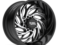 Aluminum Wheels 24x14 M29 GBM Series Machined Gloss Black 5 On 139.7/5 On 150 Bolt Pattern -76 Offset Off Road Monster