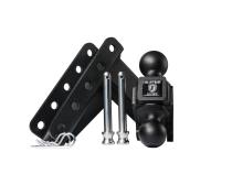 2.5 inch Medium Duty 4 inch Drop/Rise Hitch BulletProof Hitch