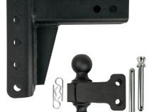 2.5 inch Medium Duty 4 inch Drop/Rise Hitch BulletProof Hitch