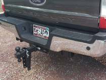 2.5 inch Medium Duty 6 inch Drop/Rise Hitch BulletProof Hitch