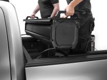 RetraxPRO with EZ-Off FRC-4000 Retractable Tonneau Cover Industrial Strength Aluminum Construction 2022-2026 Toyota Tundra CrewMax 5' 7 inch Bed with Deck Rail System without Trail Special Edition Storage Boxes