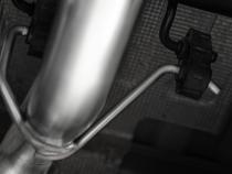 2023-Up Colorado/Canyon 2.7L Black-Coated Aluminized Steel 3 Inch Cat-Back Exhaust Single Side Exit with Tip Armor BLK MBRP