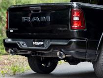 2025-Up Ram 1500 3.0L SST SO Armor Pro 3 inch Cat-back 2.5 Inch Dual Split Rear Exhaust with Polished Tips MBRP