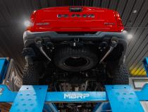 2025-UP Ram 1500 RHO 3.0L HO, Armor Pro 3-Inch Cat-Back Dual Split Rear with Carbon Fiber Tips, MBRP