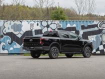 2024-Up Ford Ranger 2.3L Ecoboost Armor BLK Black-Coated Aluminized Steel 3-Inch Cat-Back Single Side Exit with Black Tip MBRP