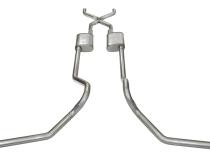 Ford Crossmember Back Exhaust For 65-76 F-100/F-150 Turbo Pro Muffler Pypes Exhaust