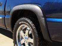 Sport Style Fender Flare Set Rear, Textured, 2-Piece Set 2007-2014 Sierra 2500 HD/3500 HD Fleetside Lund