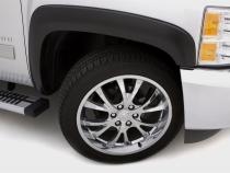 Sport Style Fender Flare Set Rear, Smooth, 2-Piece Set 2016-2018 Silverado 1500 Fleetside 69.3 Bed Lund