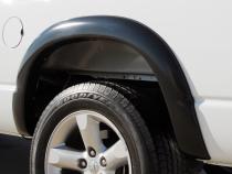 Sport Style Fender Flare Set Rear, Smooth, 2-Piece Set 2016-2024 Nissan TITAN XD Lund