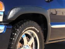 Sport Style Fender Flare Set Front, Textured, 2-Piece Set 2016-2024 Nissan TITAN XD Lund