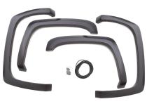 Sport Style Fender Flare Set Front and Rear, Textured, 4-Piece Set 2016-2019 Sierra 1500 Fleetside Lund
