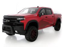 Sport Style Fender Flare Set Front and Rear, Smooth, 4-Piece Set 2019-2022 Silverado 1500 Lund
