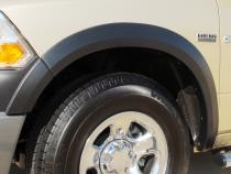 Sport Style Fender Flare Set Front, Textured, 2-Piece Set 2009-2018 Dodge Ram 1500 Lund