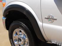 Sport Style Fender Flare Set Front, Smooth, 2-Piece Set 2011-2016 Ford F-250 Super Duty/F-350 Super Duty Fleetside Lund