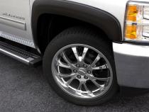 Sport Style Fender Flare Set Front, Textured, 2-Piece Set 2014-2021 Toyota Tundra Fleetside Lund