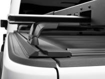 The N-FAB Universal Roof Rack Large 38.25 in Wide adds essential overhead cargo capacity and fits OEM and aftermarket crossbars on most cars, CUVs, and SUVs NFab
