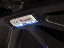 Tonneau Cover Elite 2022-2026 Toyota Tundra 5 Foot 7 Inch Bed CrewMax With Deck Rail System Without Trail Special Edition Storage Boxes Black Textured UnderCover